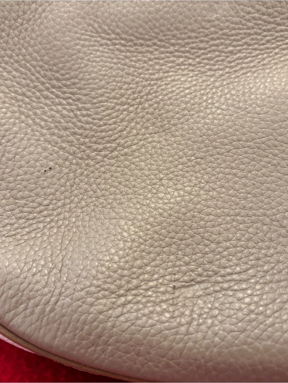 Coach CH508 Pebbled Leather Hobo Bag
